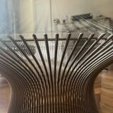 Warren Platner Steel and Glass Coffee Table, 1962