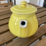 Yellow vintage teapot
