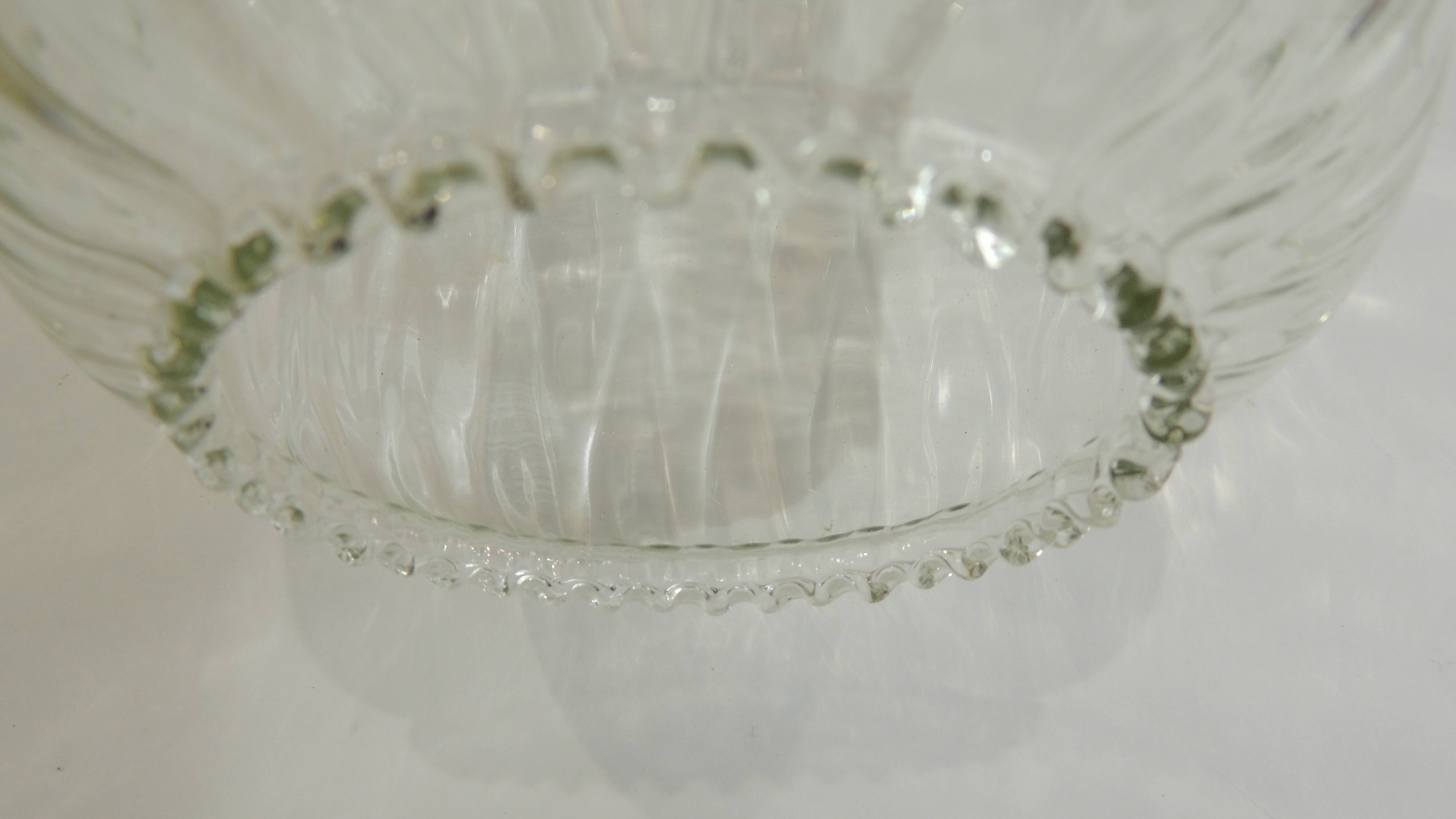 Set of 4 tulip globes vintage glass lampshades from the 70s-80s – Opaline b
