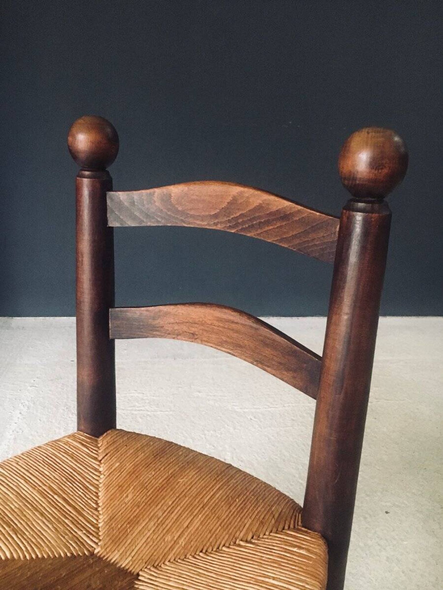 French Provincial Dining Chairs by Charles Dudouyt, France, 1940s, Set of 6