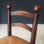 French Provincial Dining Chairs by Charles Dudouyt, France, 1940s, Set of 6