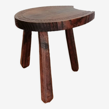 Tabouret tripode espagnol