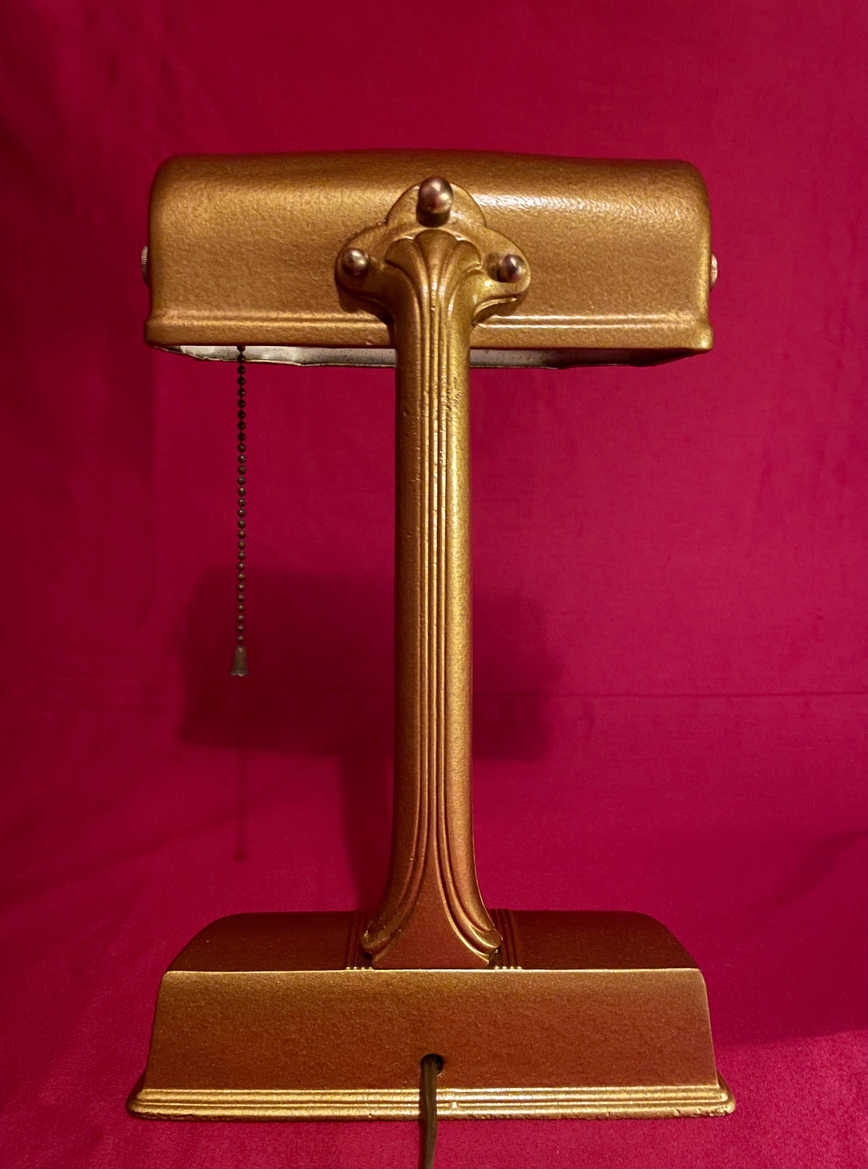 Vintage Art Deco desk lamp from the 1930s