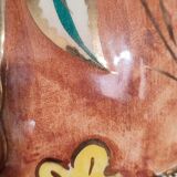 Vintage ceramic hand-decorated vase/pitcher