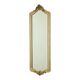 Narrow Classic Vintage Mirror, Baroque Style, Gold, 72cm