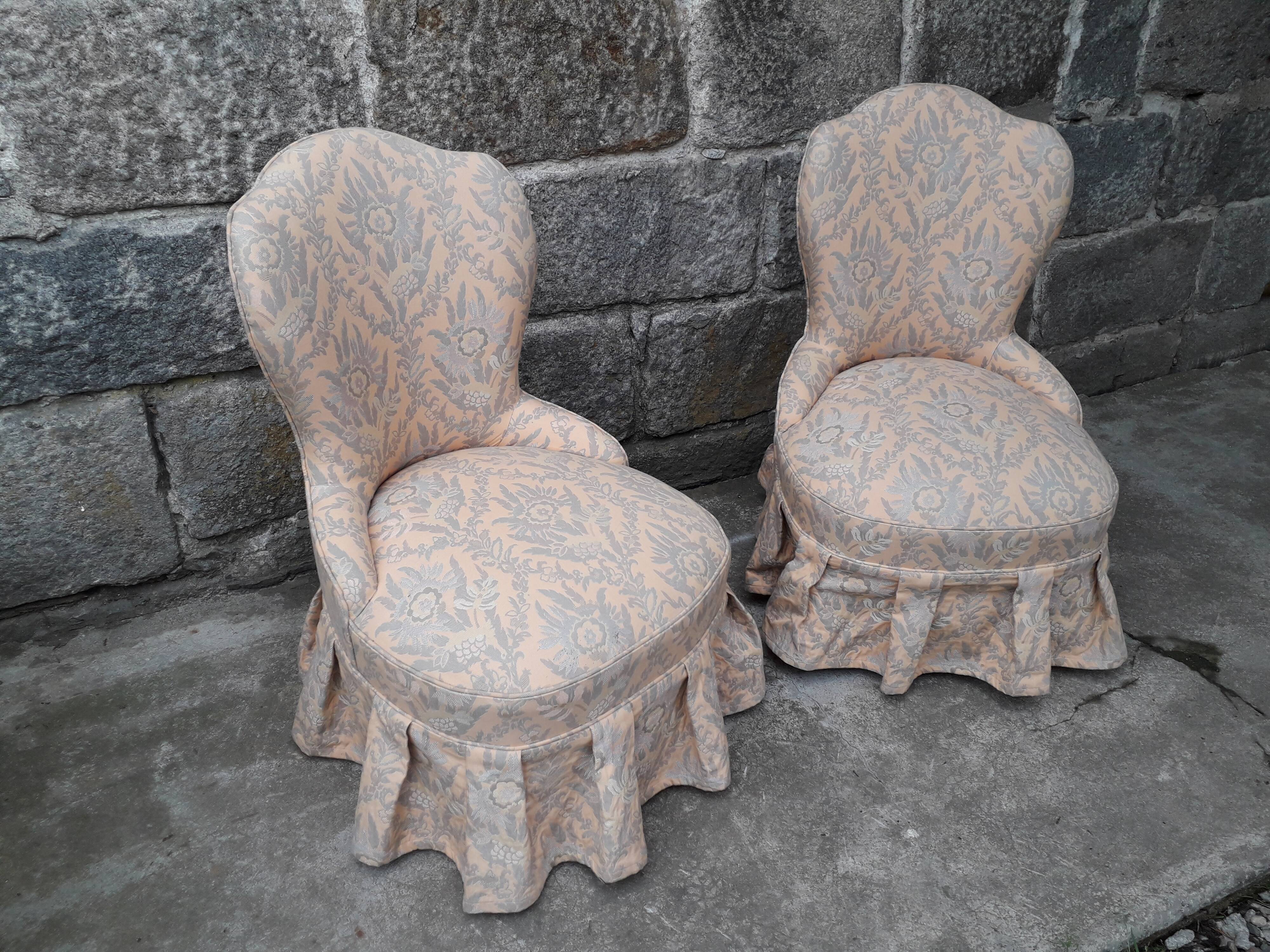 Pair of toad chairs