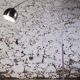 Arc floor lamp in chrome and marble, 1970
