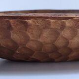 Empty wooden pocket cut gouge free form vintage