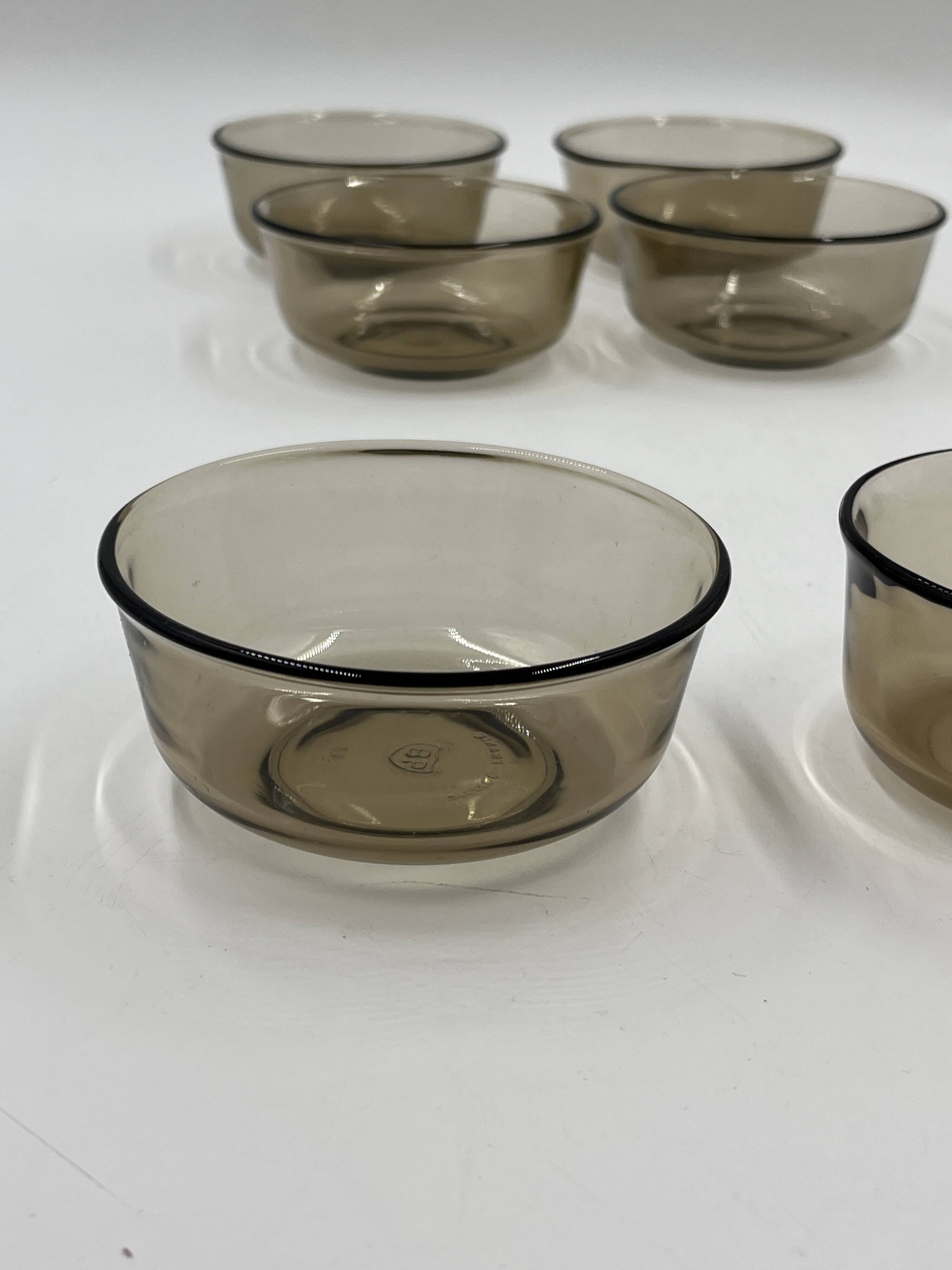 Set of 6 BP Arcoroc ramekins