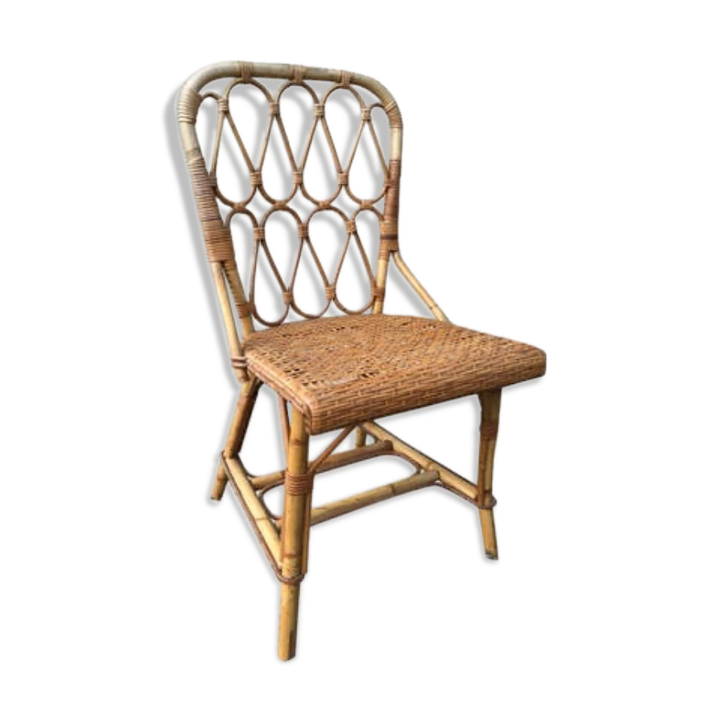 Vintage rattan chair