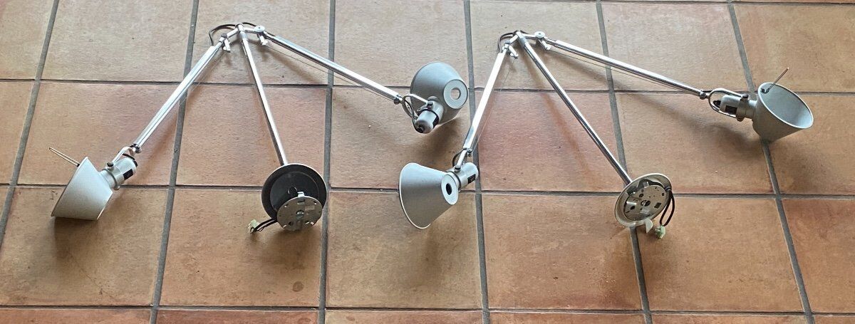 Pair of  hanging lamps Artemide Tolomeo