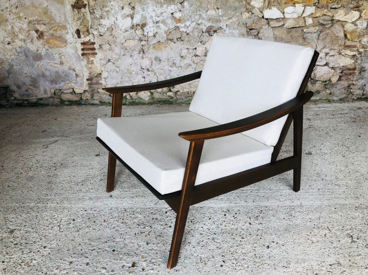 Scandinavian armchair by JM Yugoslavia, Circa 60