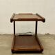 Vintage wooden sideboard in Scandinavian style
