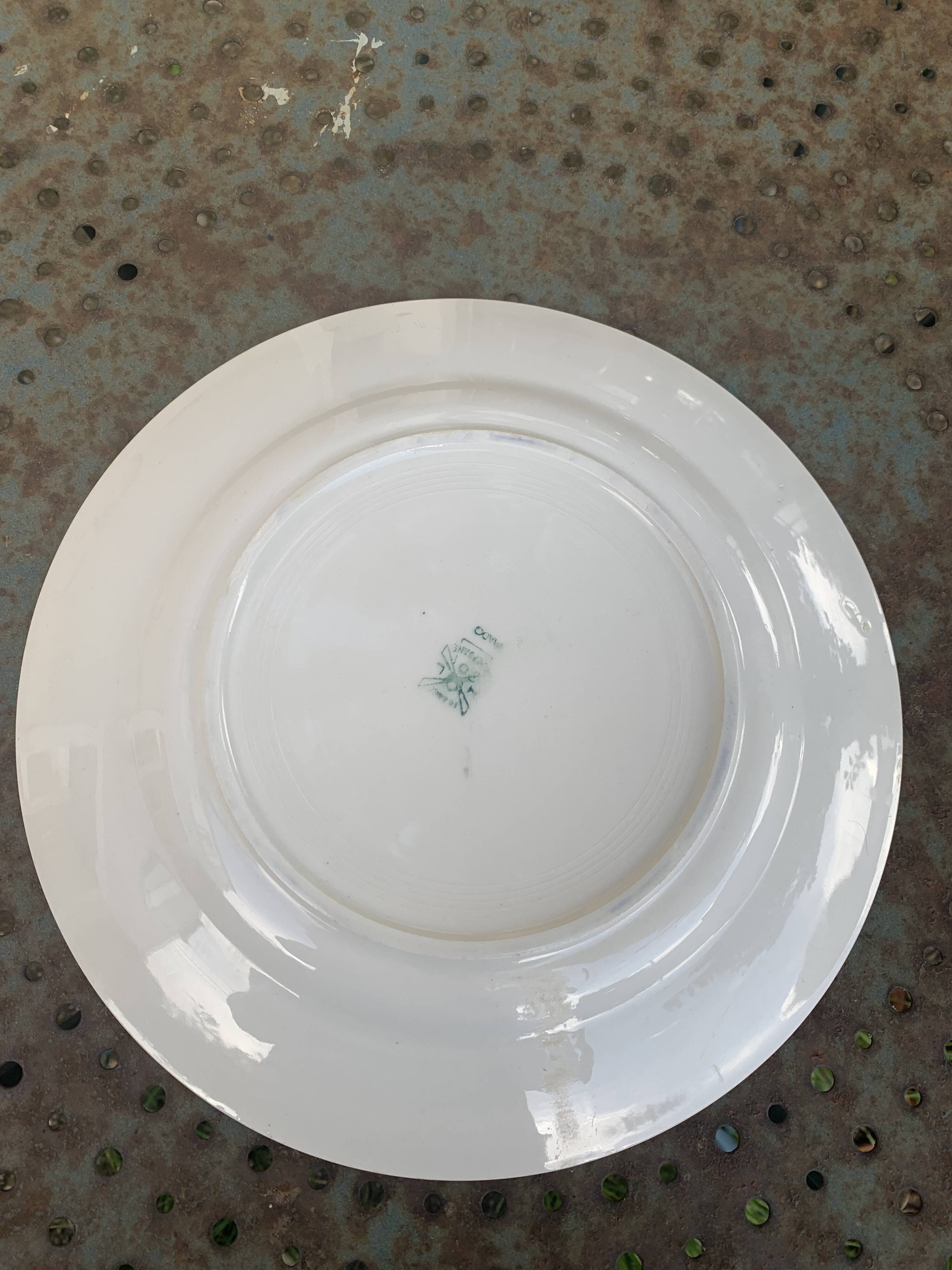 Cake dish, Madonna model, Moulin des Loups, Orcerame, made in France,