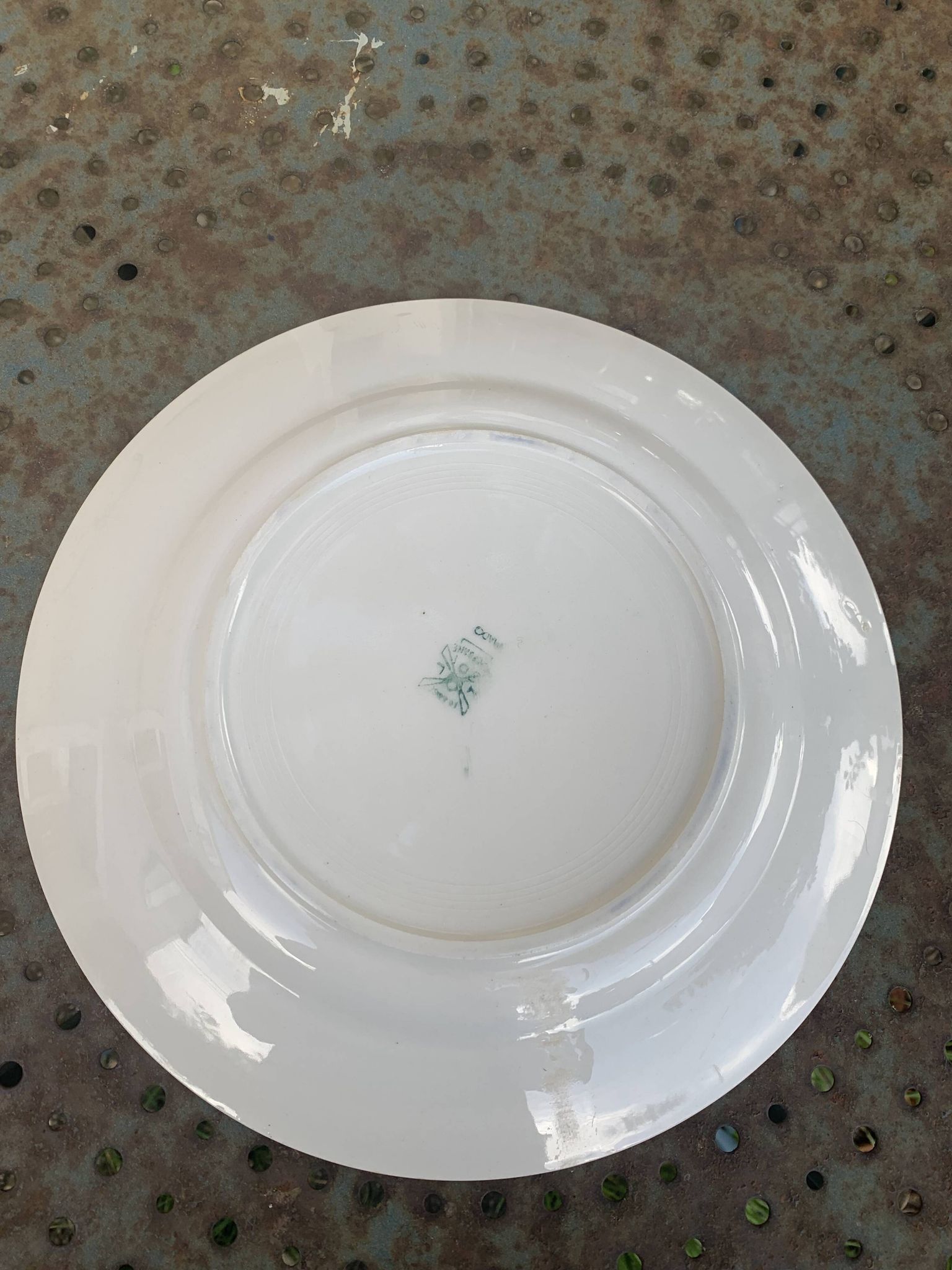 Cake dish, Madonna model, Moulin des Loups, Orcerame, made in France,