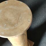 Terracotta column and decorative plaster