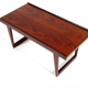 Vintage retro coffee table bench in Danish teak 60s 70s