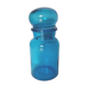 apothecary bottle blue glass jar
