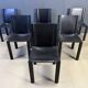 Carlo Bartoli dining chairs for Matteo Grassi, set of 6 - 1980s