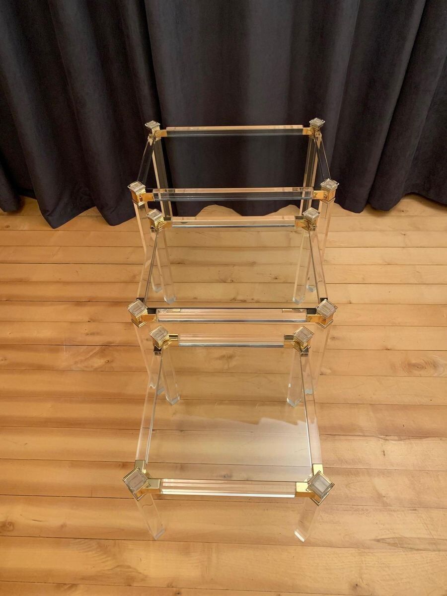Side tables from Orsenigo, 1970s, set of 3