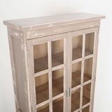 Oak showcase, Danish design, 1980s, production: Denmark