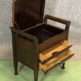 Early twentieth mahogany piano stool