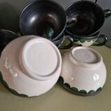 Vintage 7 Earthenware Mugs