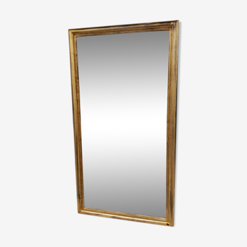 classic and modern "golden patinated" mirror 130 cm x 70 cm