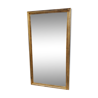 classic and modern "golden patinated" mirror 130 cm x 70 cm