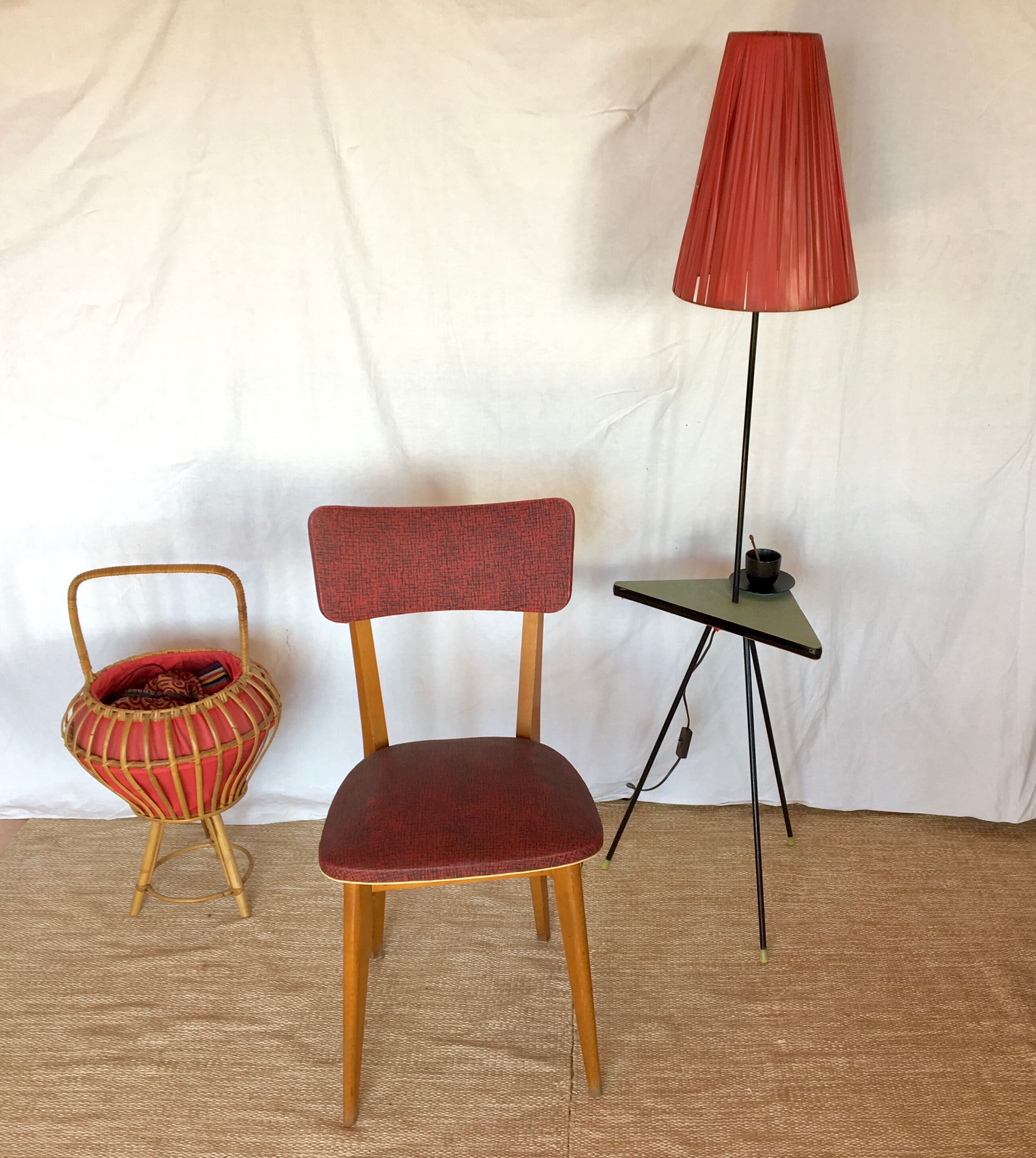 Pair of vintage Bistro chairs