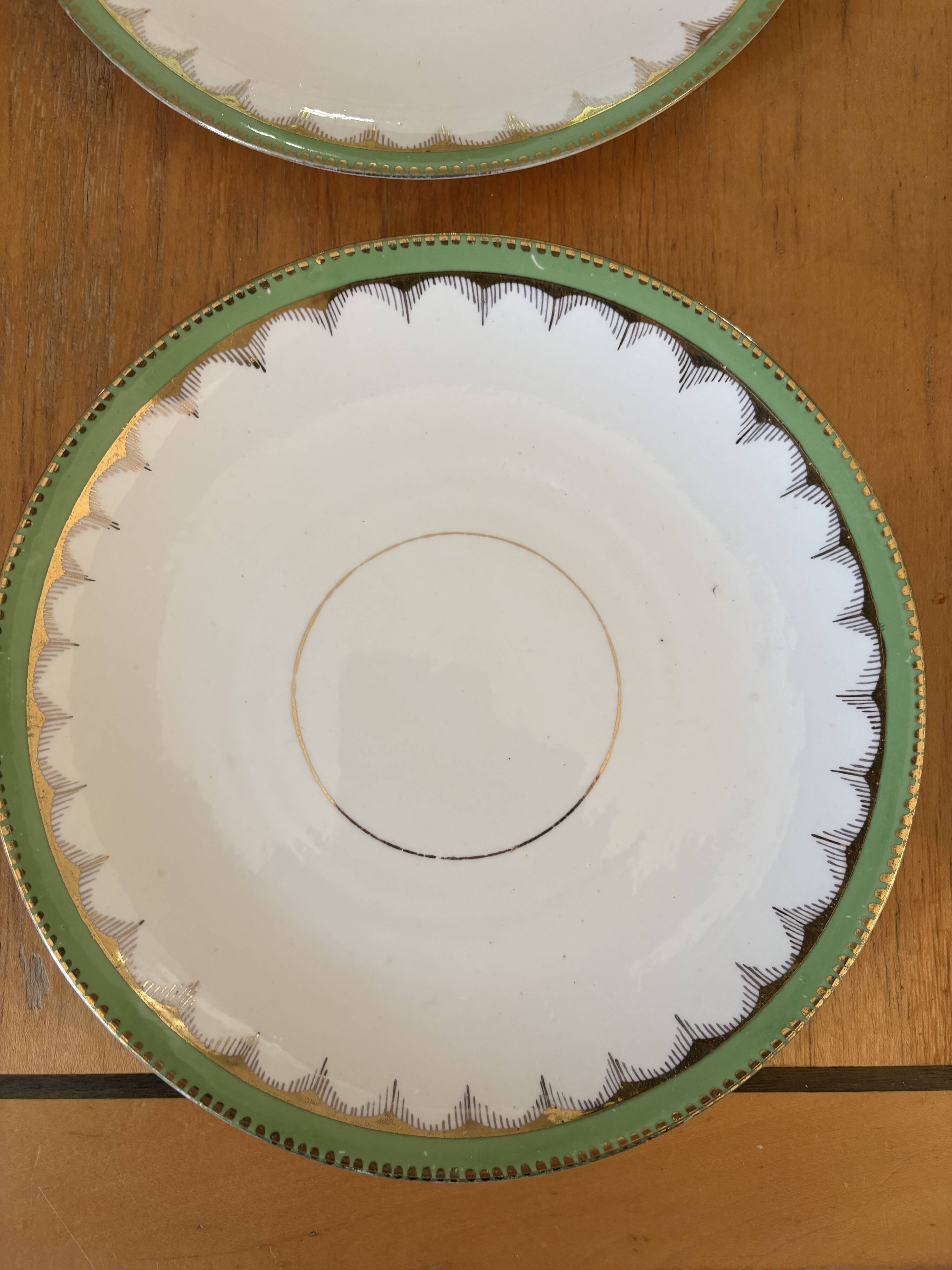 Tea and dessert service
