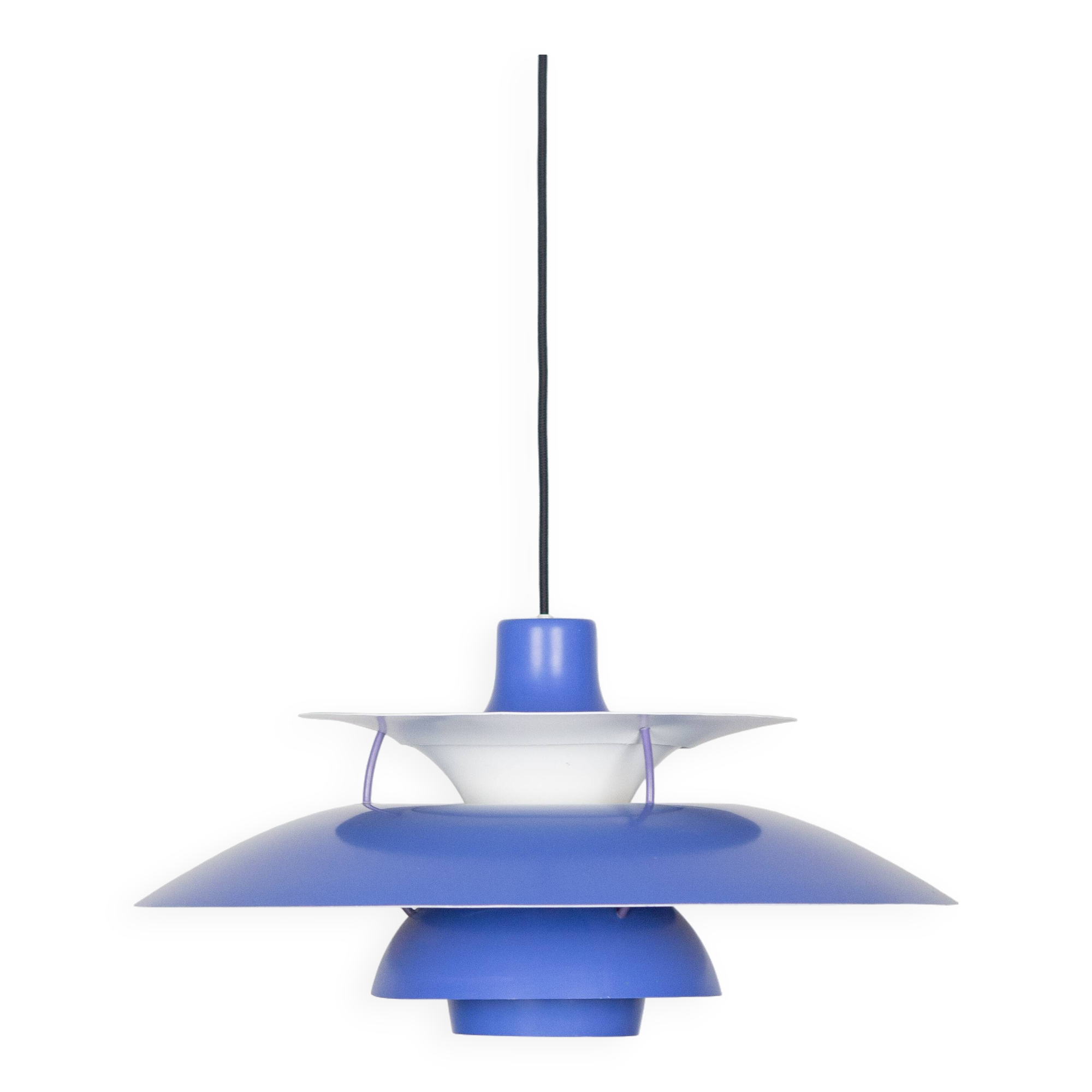 Danish vintage pendant lamp PH 5 by Poul Henningsen, Louis Poulsen, 1958