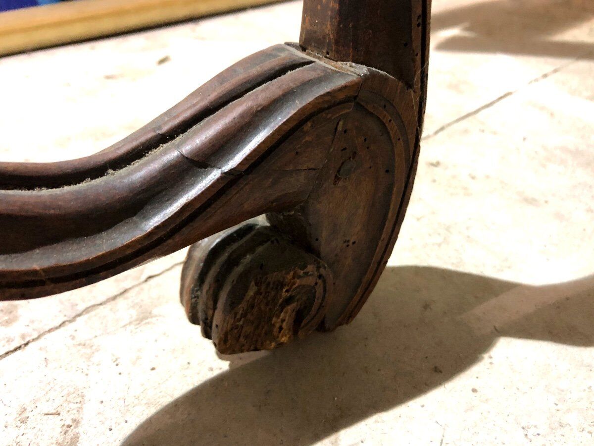 Louis xiv style armchair, 19th century