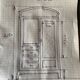 Art Deco hotel-style Parisian wardrobe chest or