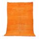 Tapis marocain vintage orange 174 x 255 cm - Tapis en laine berbère - Tapis fait main