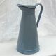 Old broc in enamelled sheet metal light blue color
