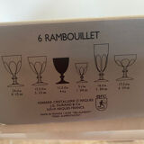 Set of 4 glasses Cristal D'Arques