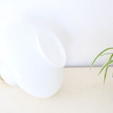 Opaline suspension with serrated edge, vintage