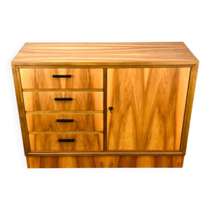 Commode vintage, en noyer,