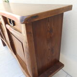 Rustic sideboard from the Aranjou brand, 70s/80s