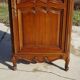 Louis XV style bonnetière in solid cherry wood
