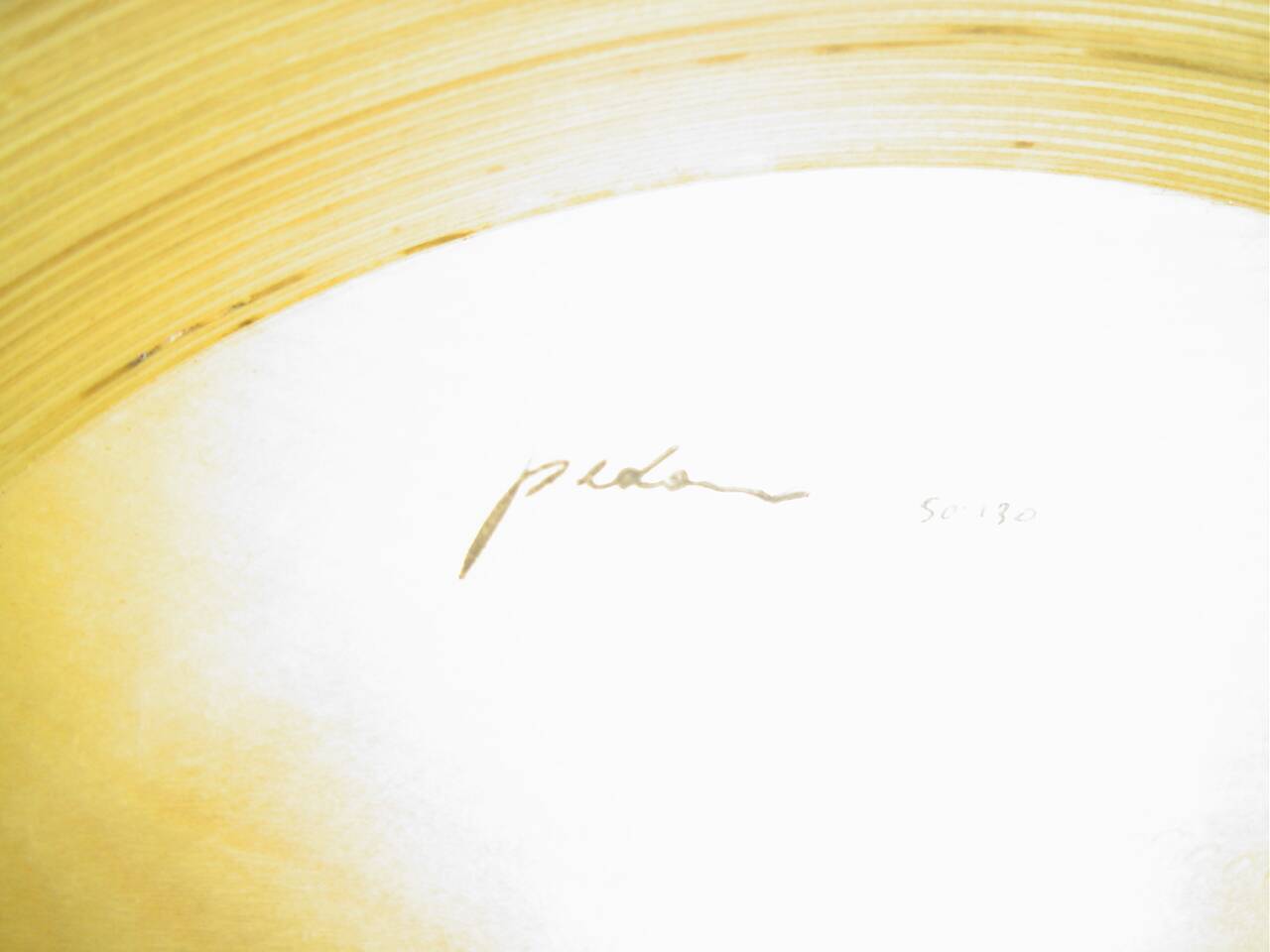Bar rond en bois et plexi- 1980 --pino pedano