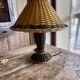 Wicker lamp