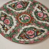 Ancienne assiette en porcelaine de chine macau