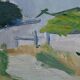 Brita Af Klercker, Swedish painting, 1952, Oil on canvas, Framed