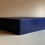 Box of 12 knife holders art nouveau gilded ceramic butterflies