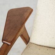 Yungve Ekström 'Ruster' Lounge Chair & Ottoman for Pastoe