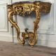 Regency console with a dragon, carved and gilded wood, Paris circa 1720