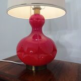 Glass floor lamp by Peil & Putzler, 1970s