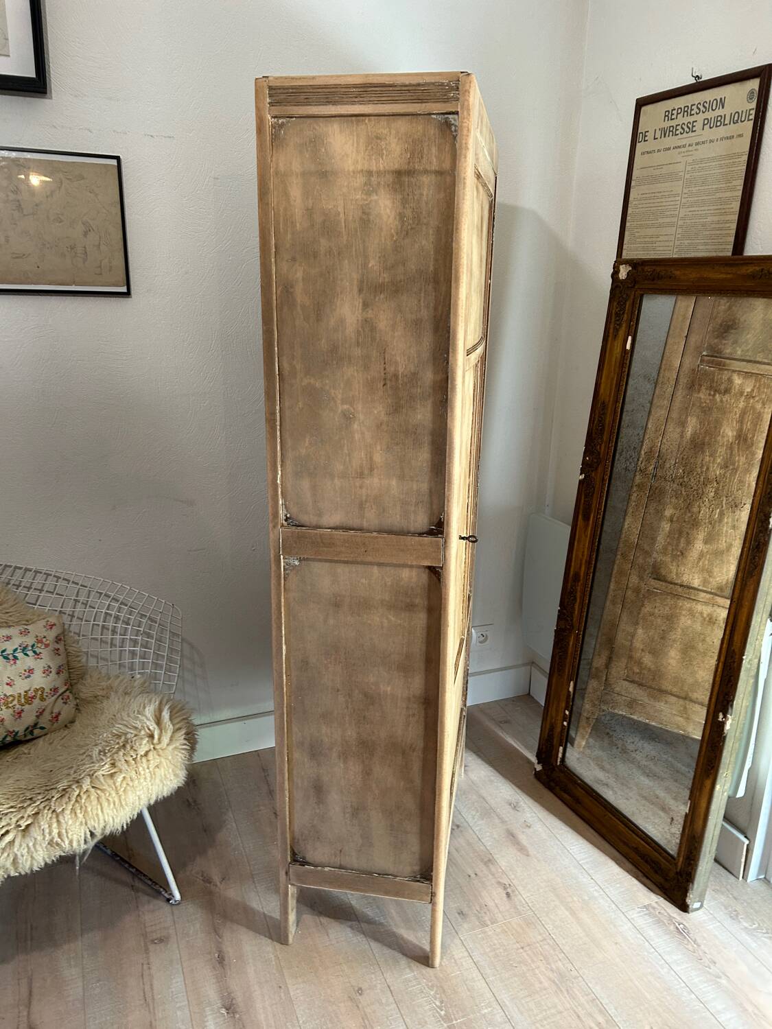 Old Parisian wardrobe